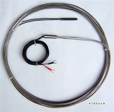 Pwodwi Entwodiksyon nan yon sèl -Nwayo Mineral izole Thermocouple